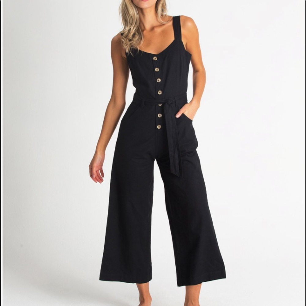 Billabong Black Jumpsuit